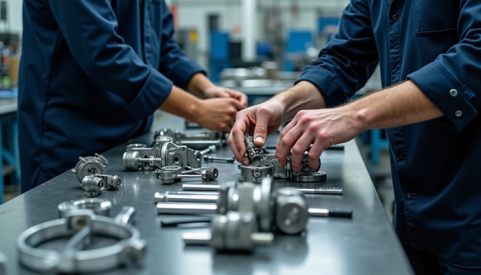 نقش مونتاژ قطعات فلزی در افزایش طول عمر تجهیزات صنعتی